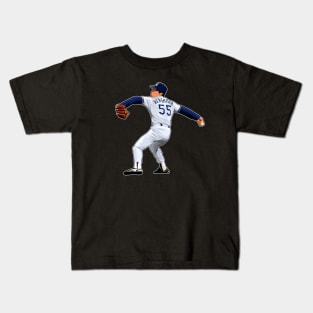 Orel Hershiser #55 Power Pitches Kids T-Shirt